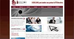 Desktop Screenshot of i-edu.com.sg